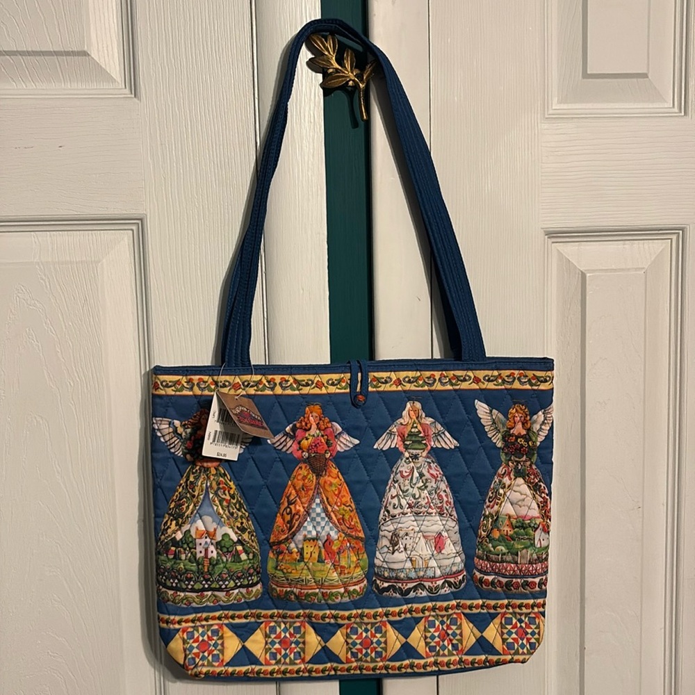 Jim Shore Seasons Angel Tote